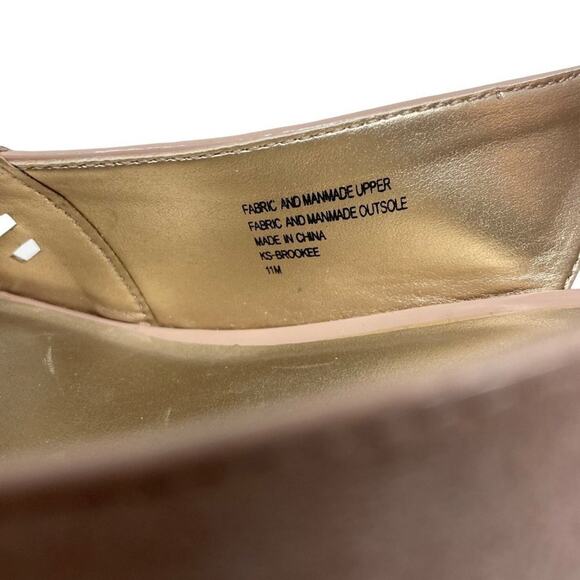 Karen Scott Brookee Formal Evening Wedding Embellished Pumps in Nude Size 11 - Picture 4 of 6